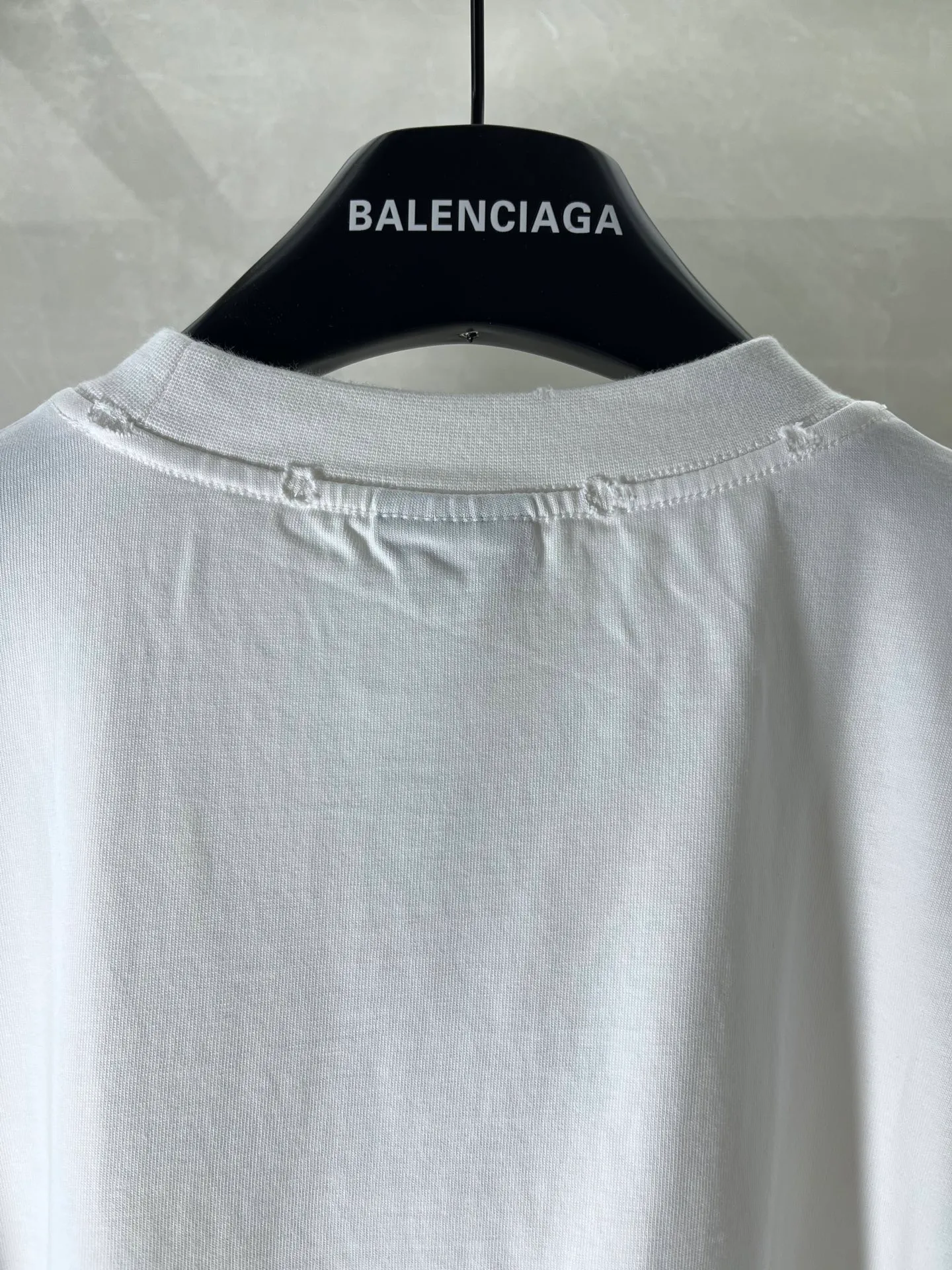 P100💰 -BALENCIAGA- CD . 300 . 。 175° 《》 》 Os Same Style ：Cream White Size：XS L 8004